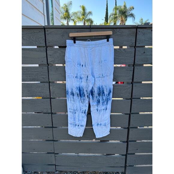 DL 1961 sz M, tie dye tencel & lyocell lightweight jogger pants - Picture 2 of 5